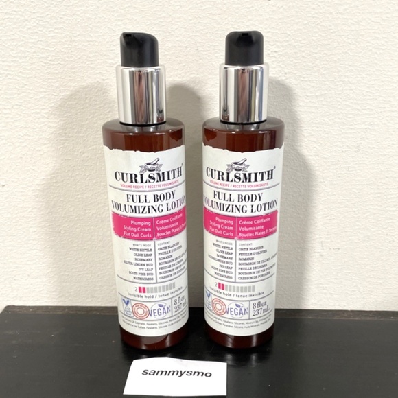 Curlsmith Full Body Volumizing Lotion 8 fl oz New, x2 - Picture 1 of 3